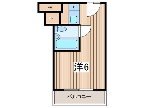 パピリオーテ西横浜(507)の物件間取画像